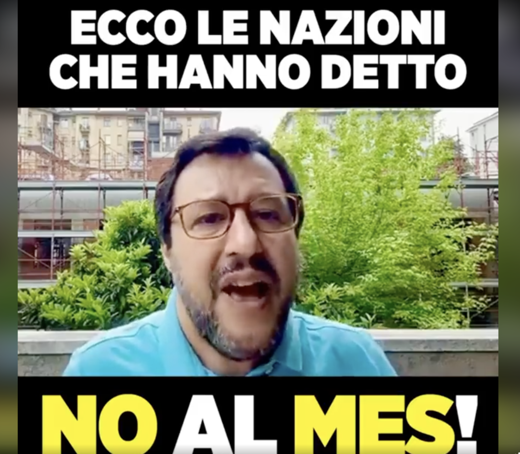 Matteo Salvini - NO MES